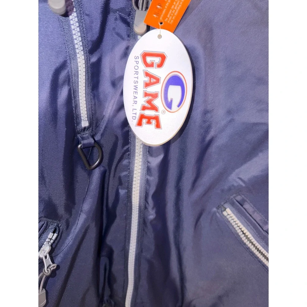 Game Sportswear 4750 Navy Blue Three Season Jacket Reflective Workwear Mens SM